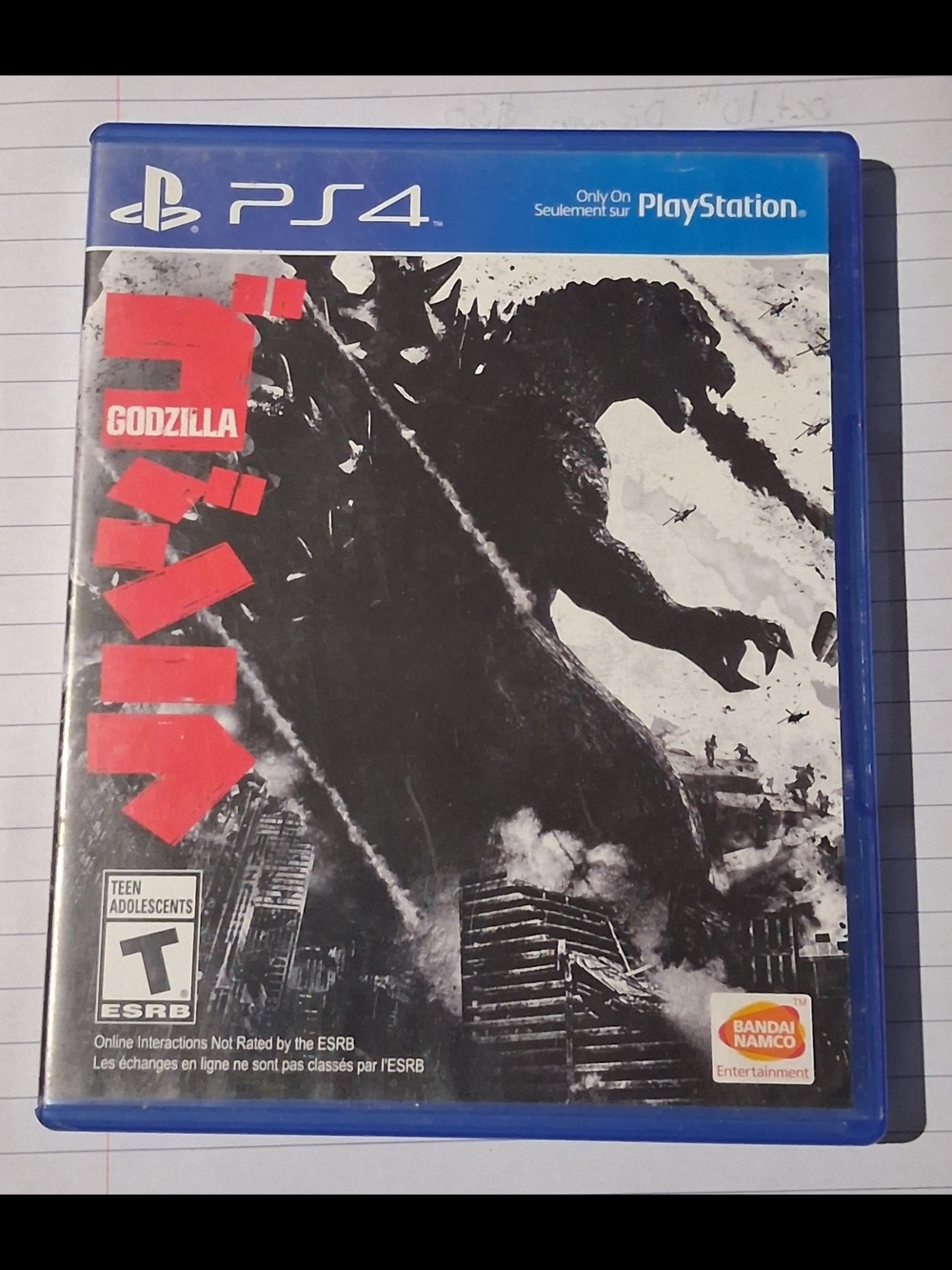 Ps4 Rare GODZILLA